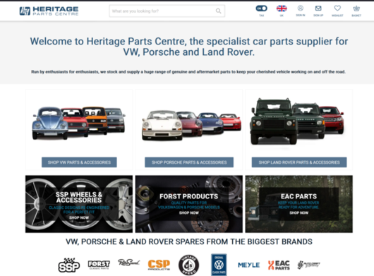 Heritage Parts Centre screenshot